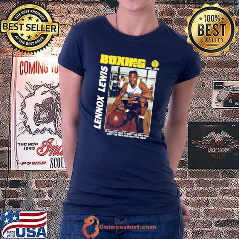 Boxing Lennox Lewis Boxing Shirt Ladiestee