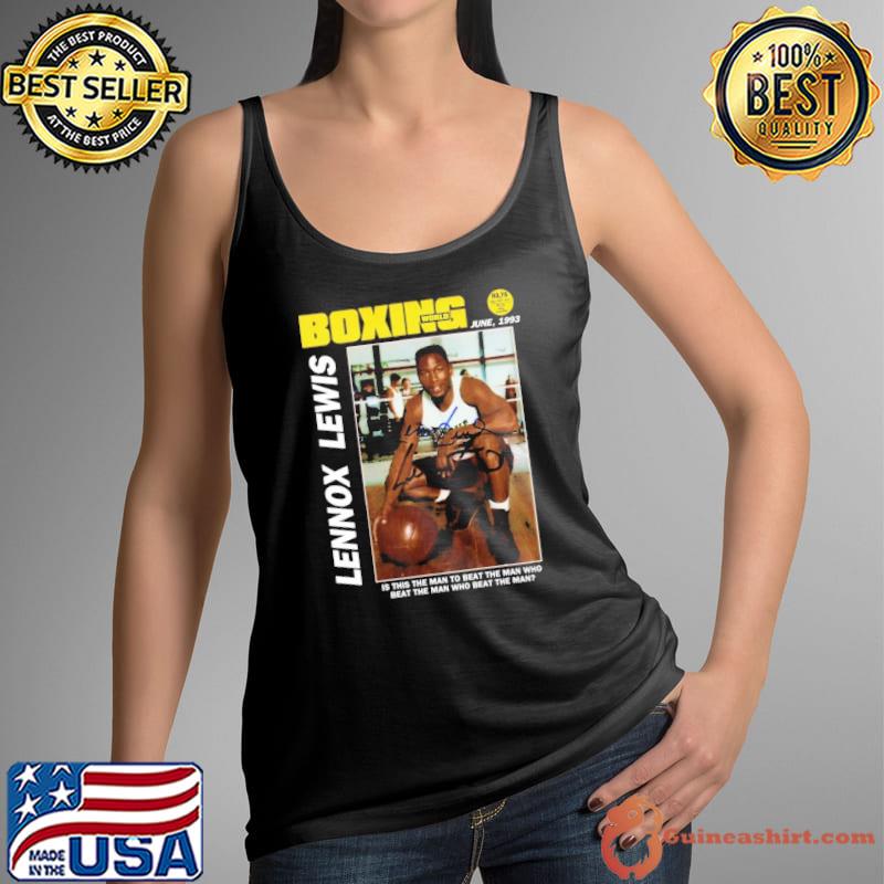 Boxing Lennox Lewis Boxing Shirt Tank Top