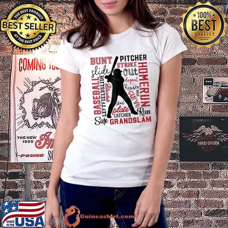 Bunt Slide Baseball Homerun Shirt Ladiestee