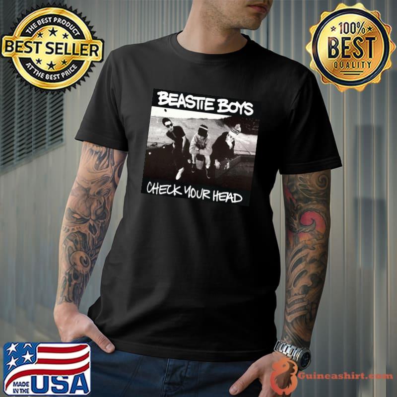 Check your head beastie boys band vintage art shirt