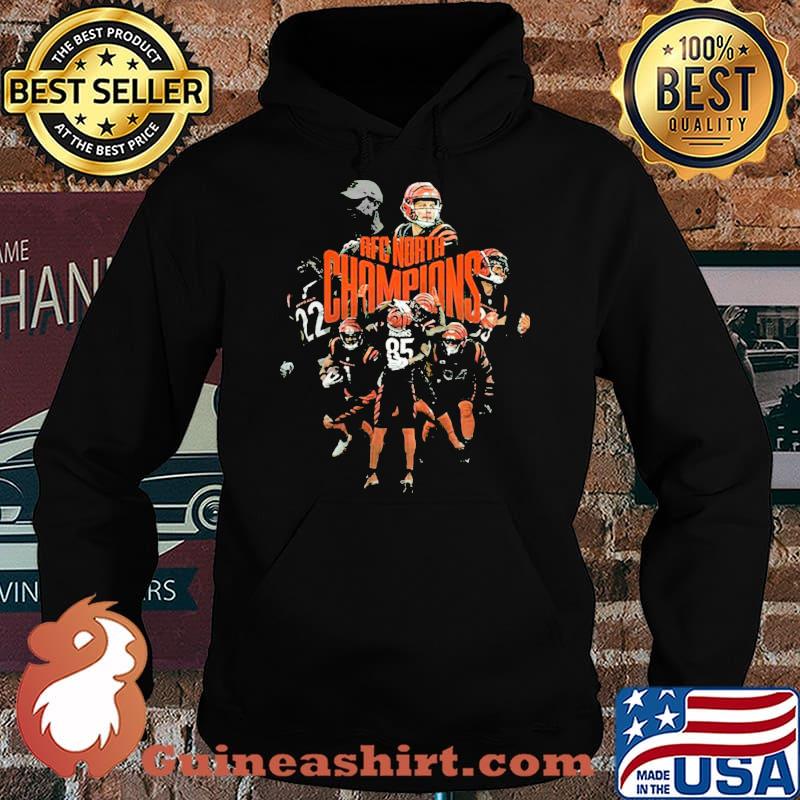 Cincinnati Bengals 2021-2022 Afc North Division Champions Hoodie