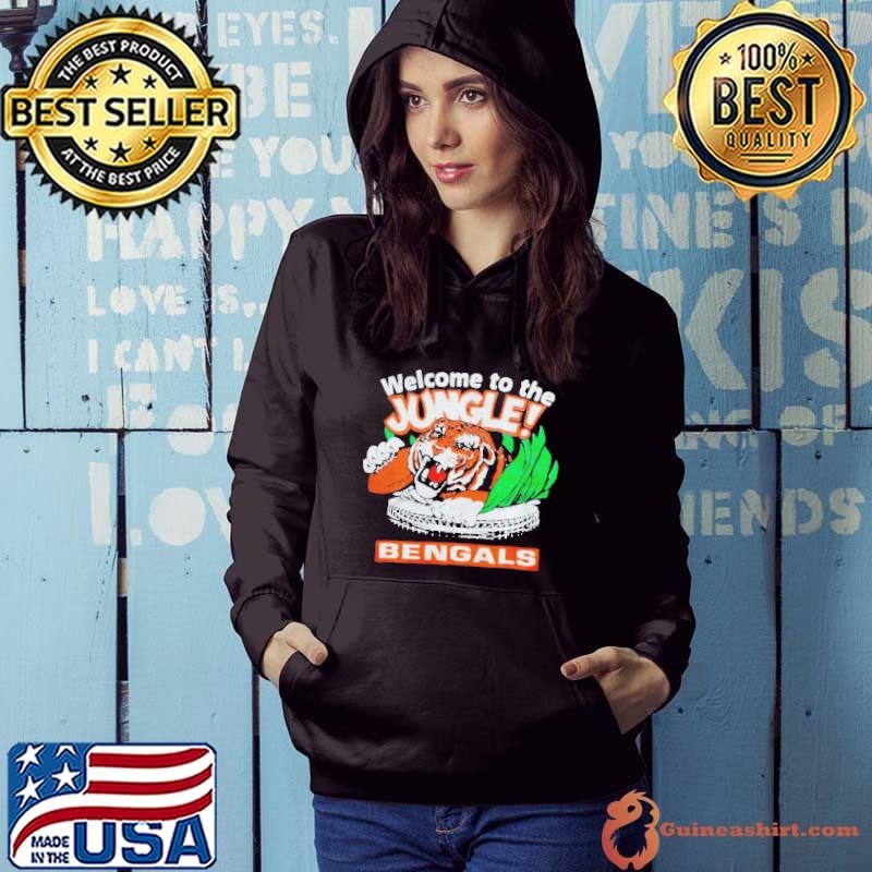 Welcome to the jungle cincinnati bengals trendy shirt, hoodie