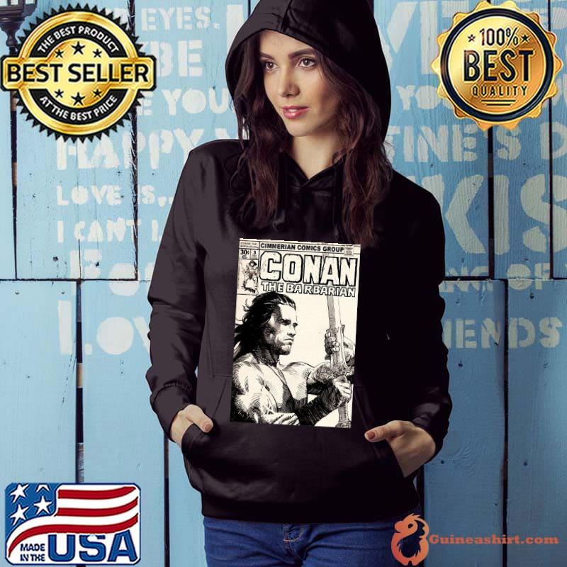 Conan The Barbarian Comic Poster Shirt
