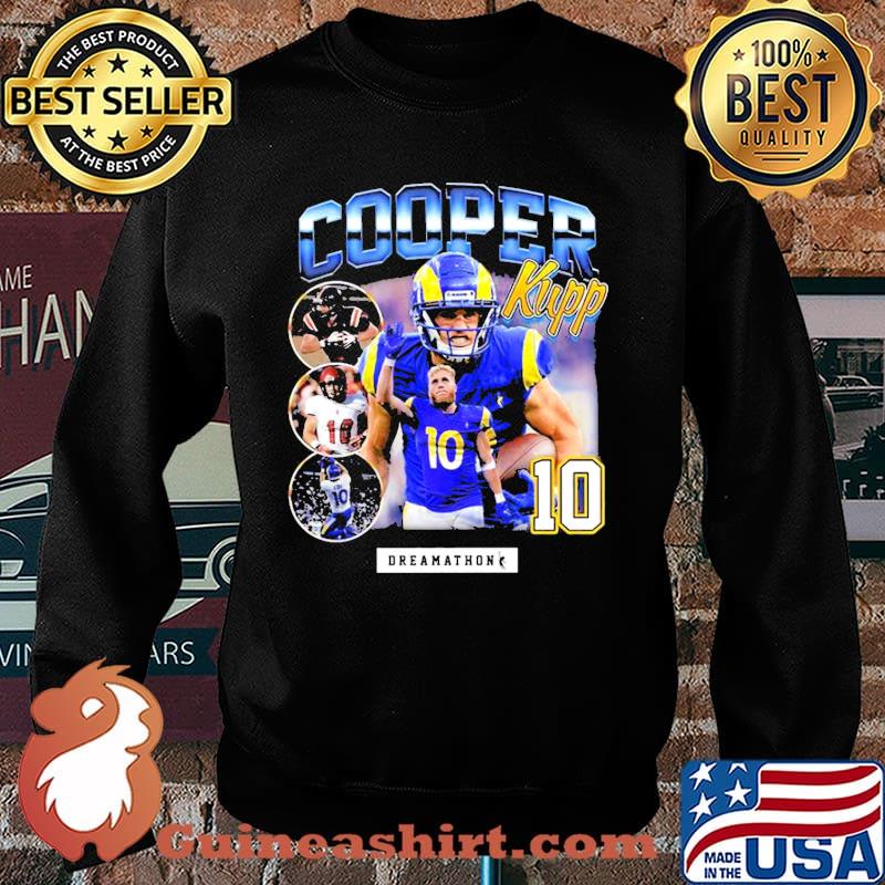 Official cooper Kupp 10 Dreamathon Los Angeles Rams Merch shirt, hoodie,  sweater, long sleeve and tank top