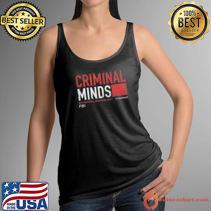 Criminal Minds Shirt Tank Top