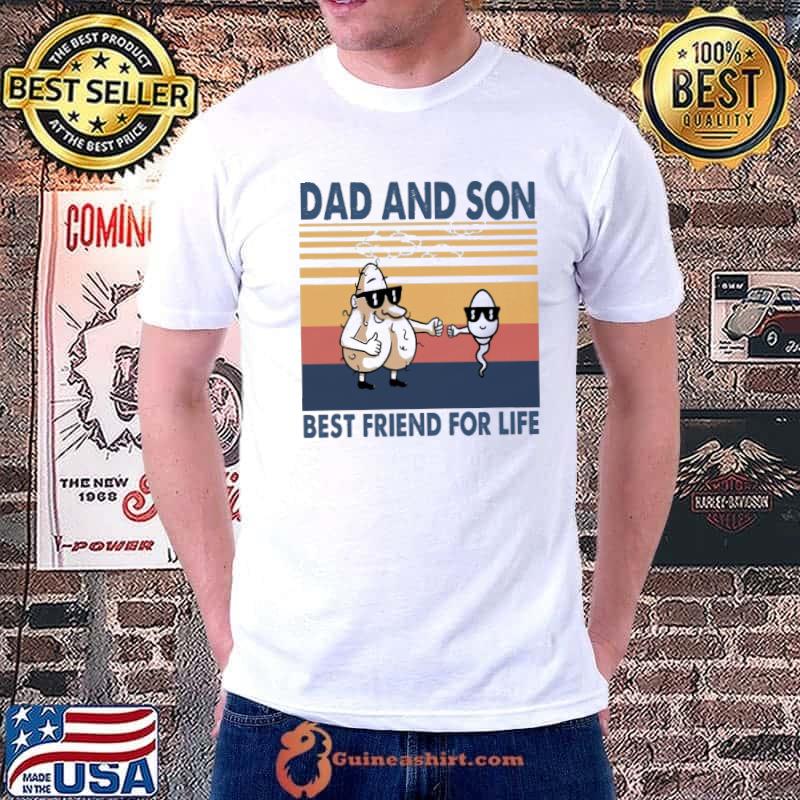 Dad And Son Best Friend For Life Vintage Shirt