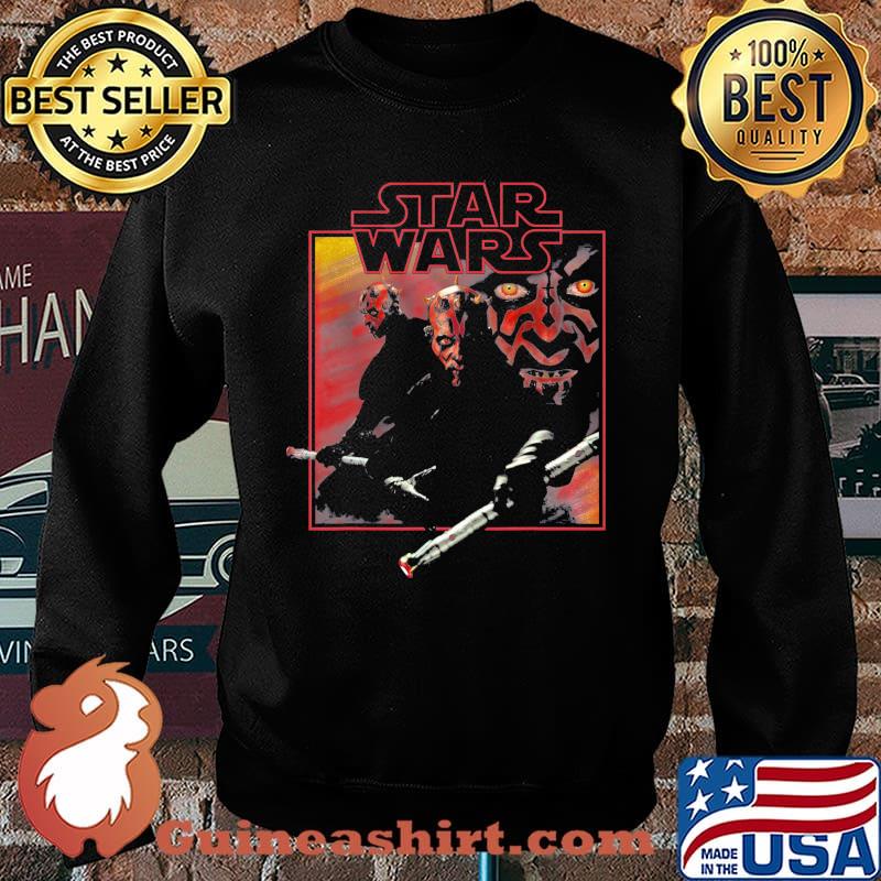 Darth maul movie square portrait Star wars s Sweater