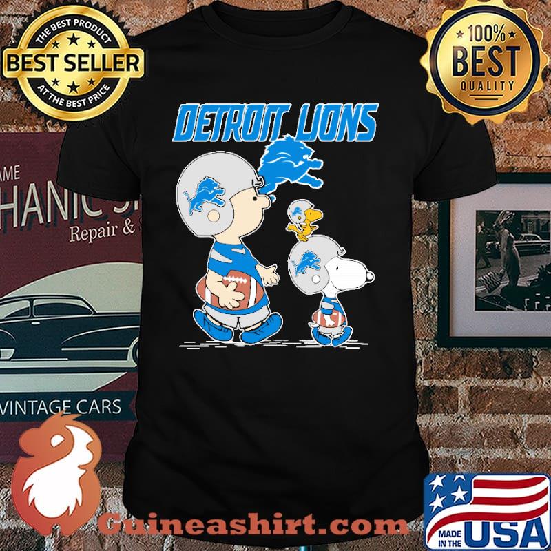 Detroit Lions Lets Play Football Together Snoopy NFL Shirts - Guineashirt  Premium ™ LLC