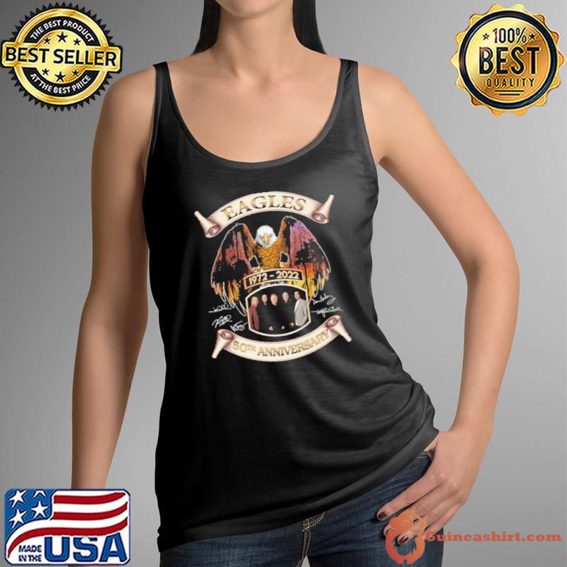 Eageles 1972 2022 50th anniversary signatures s Tank Top