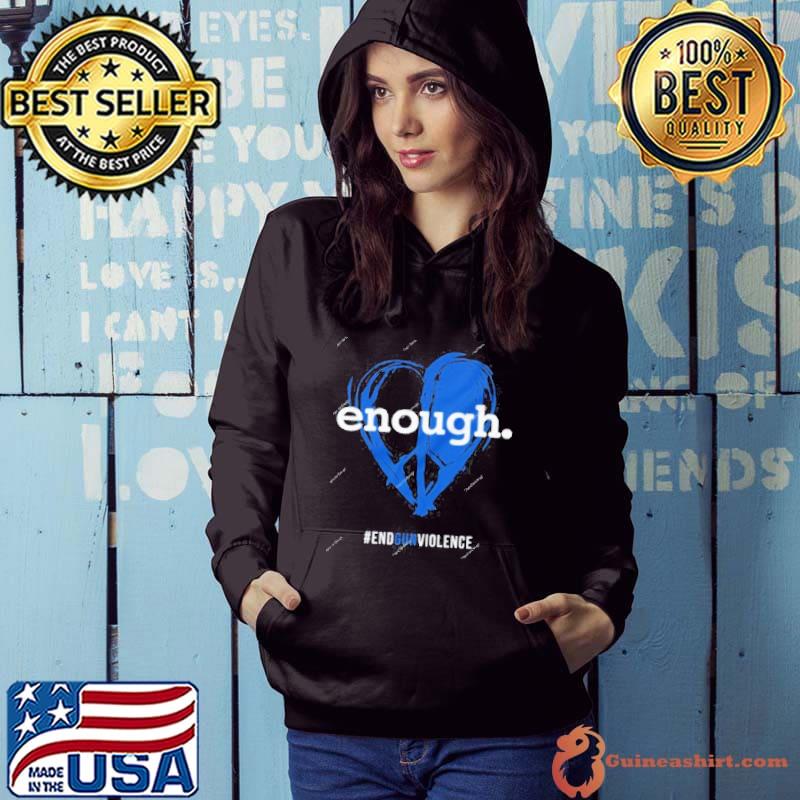 Enough end gun violence pray for uvalde shirt