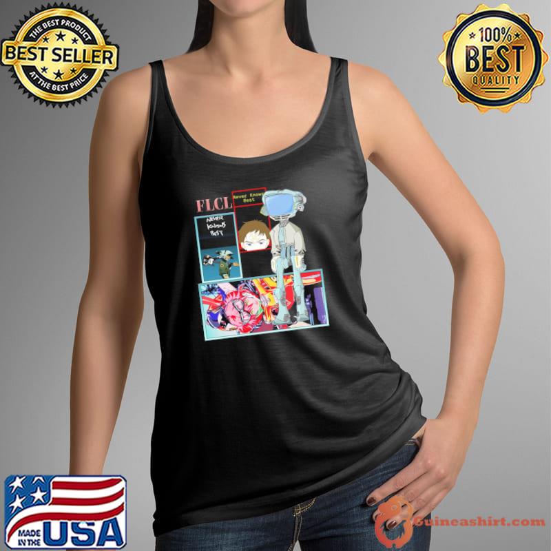 Flcl the pillows fooly cooly anime naota mamin haruko s Tank Top