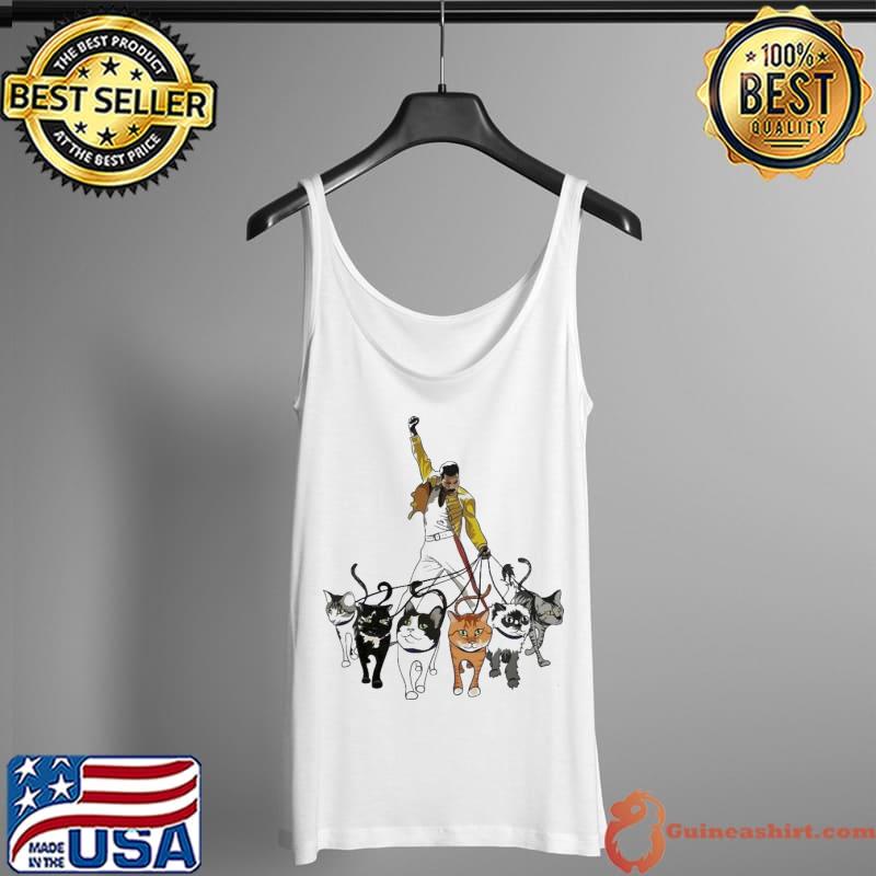 Freddie mercury and cats s Tank Top