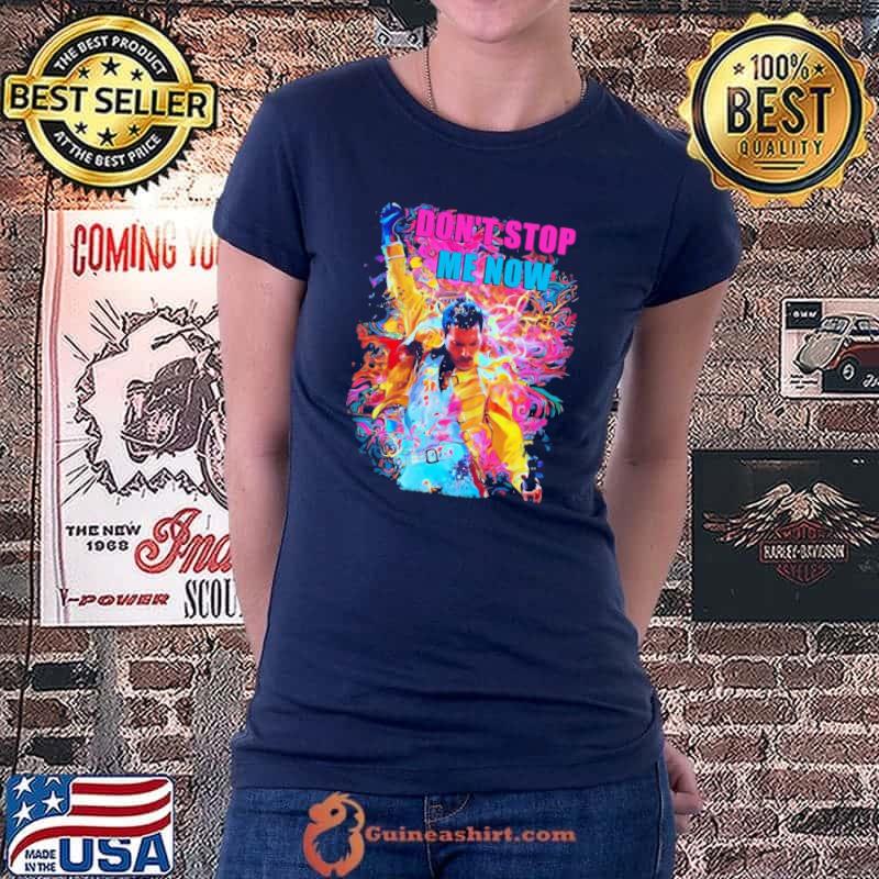 Freddie Purrcury don't stop meow colorful s Ladiestee