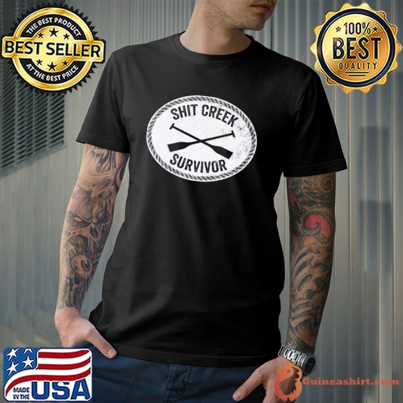 Funny shit creek survivor s Unisex