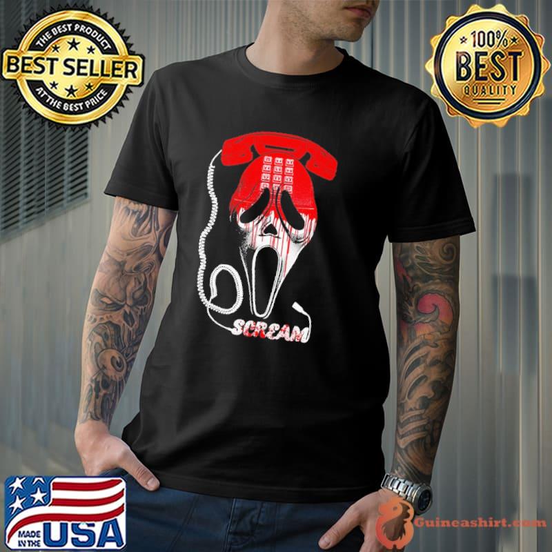 Ghostface Scream movie art telephone s Unisex