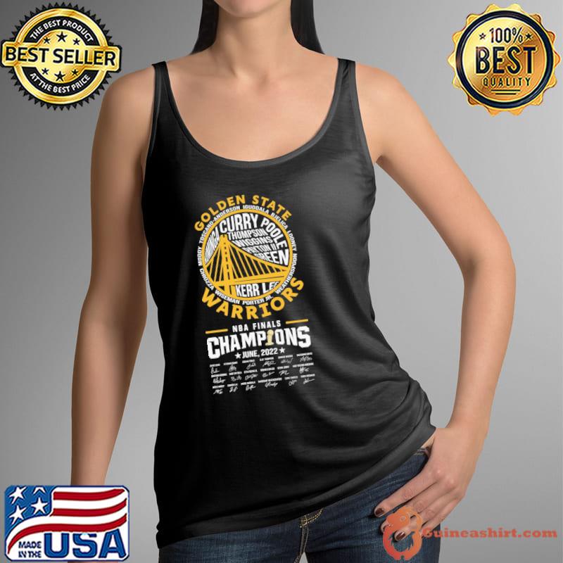 Golden State Champions June 2022 NBA Finals Shirt Tank Top