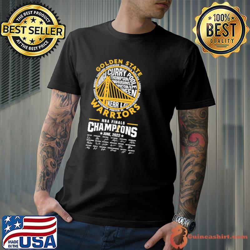Golden State Champions June 2022 NBA Finals Shirt Unisex