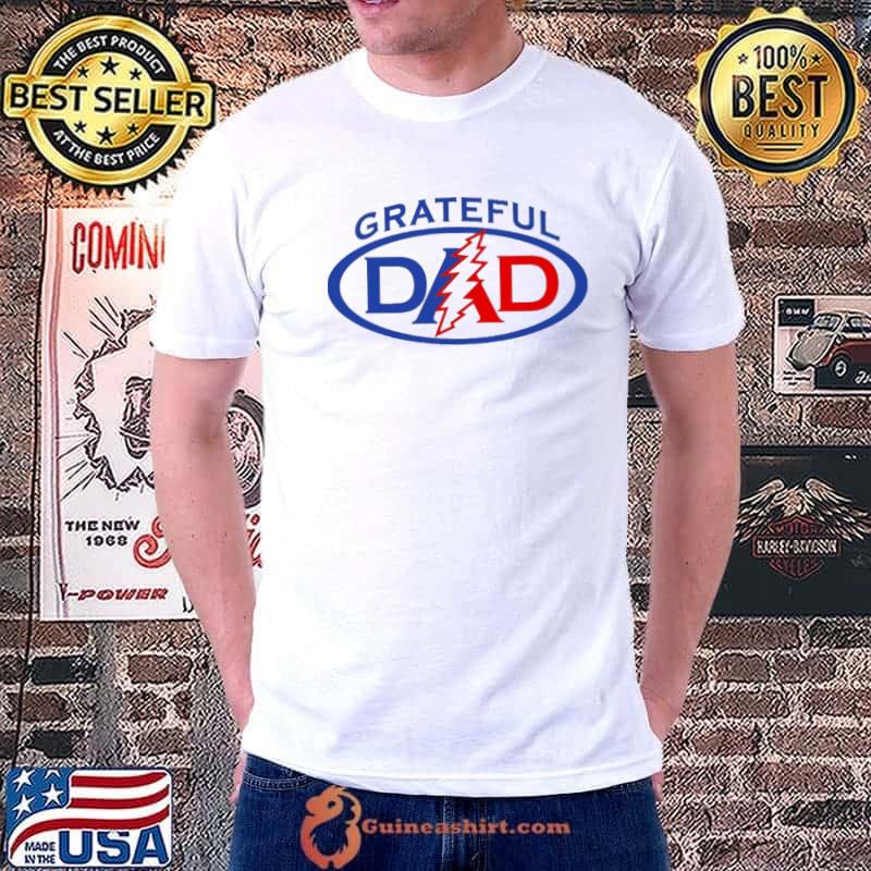 Grateful dad logo shirt