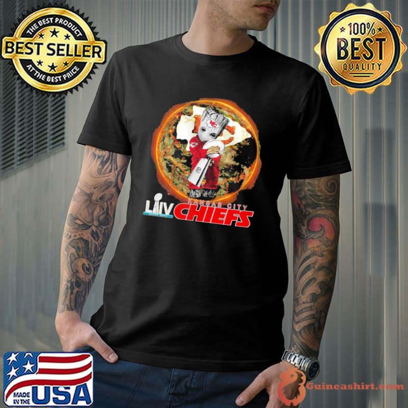 Groot hug super bowl champions Kansas city Chiefs s Unisex