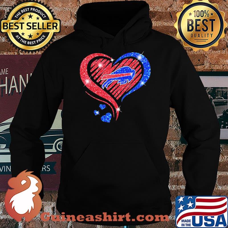 Heart Buffalo Bill Shirt Hoodie