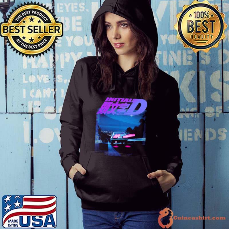 Initial d neon ae86 shirt