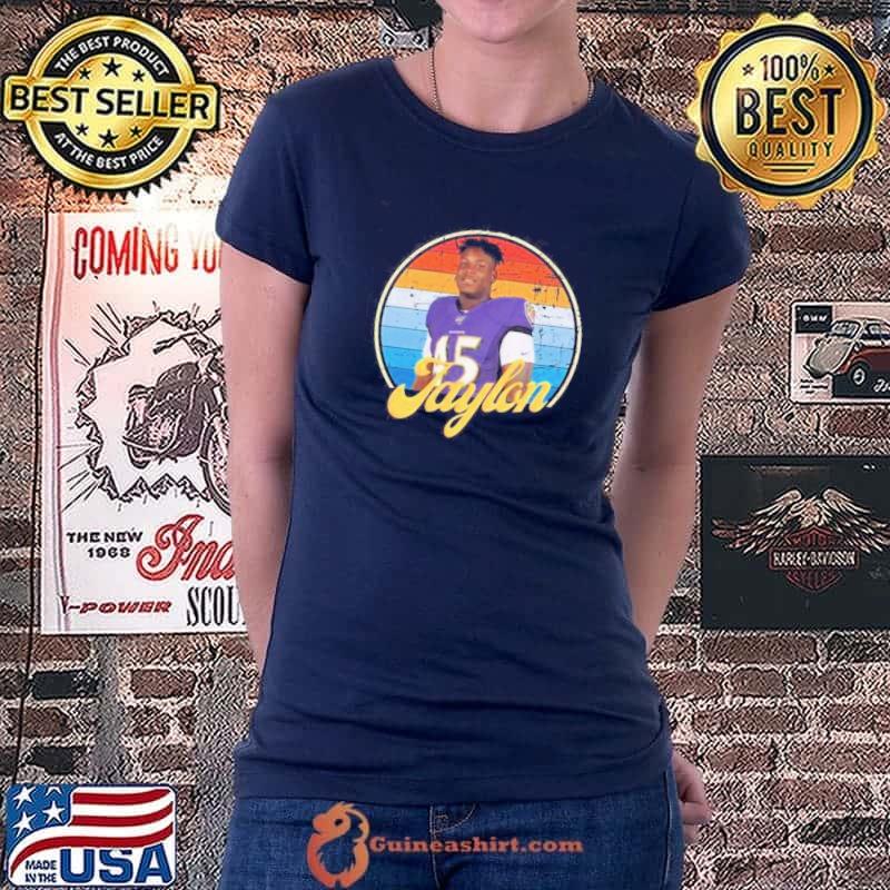 Jaylon Ferguson 45 Football Vintage Shirt Ladiestee