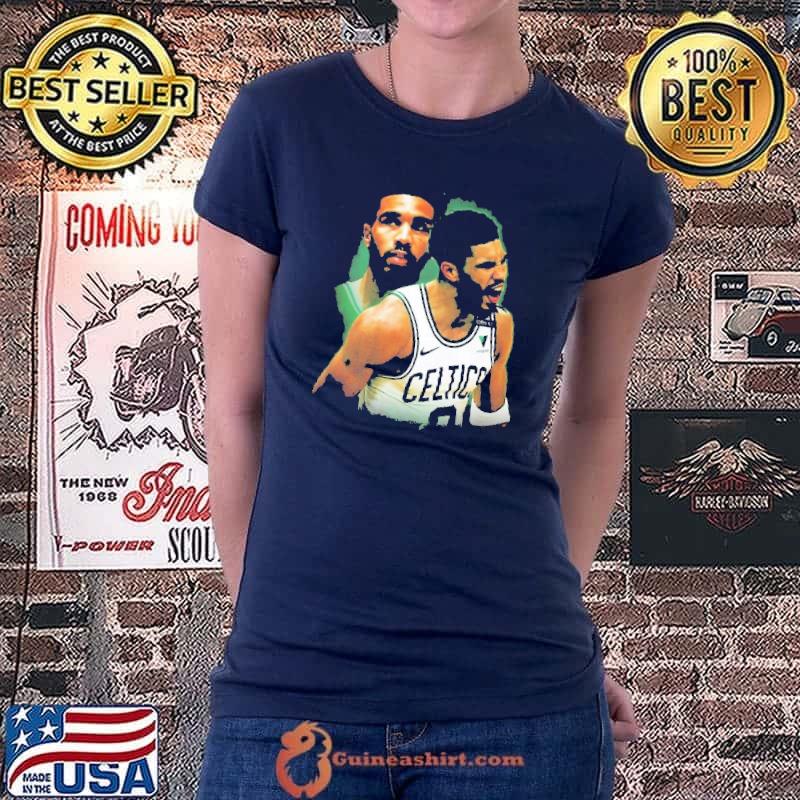 Jayson Tatum Celtics Vintage Shirt Ladiestee