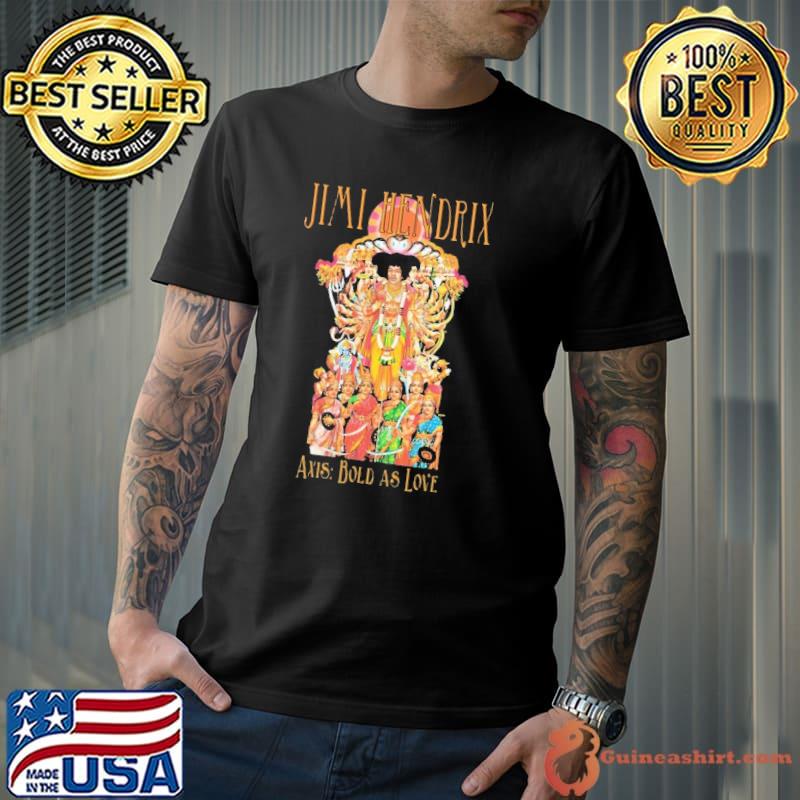 Jimi Hendrix Bold As Love Shirt Unisex