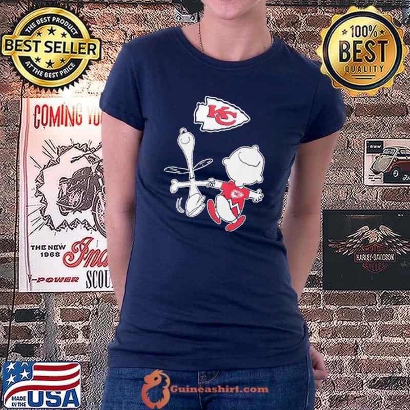 Kansas Chiefs Snoopy and charliebrown dancing s Ladiestee