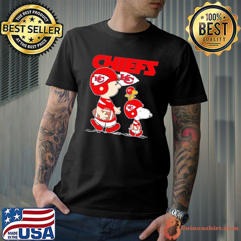 NFL football kansas city chiefs snoopy full printing shirt