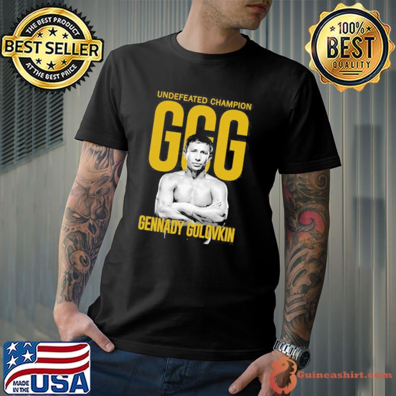Kazakh thunder portrait boxing shirt