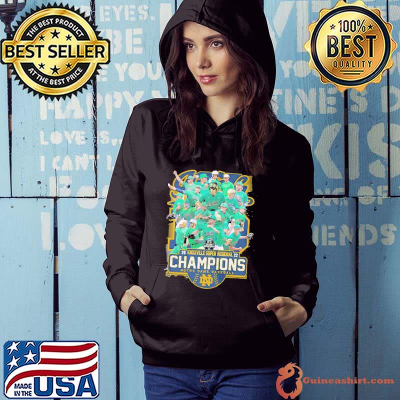 Knoxville super champions Notre Dame Irish baseball shirt