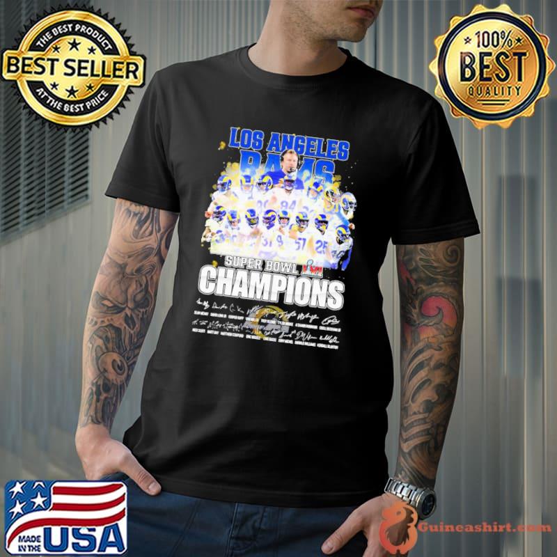 LA rams super bowl lvI 2022 champions shirt - Guineashirt Premium ™ LLC