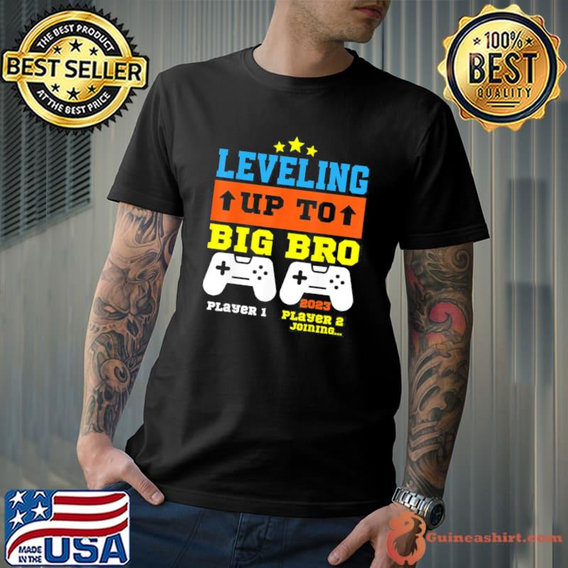 Leveling up to big bro 2023 pregnancy announcement s Unisex