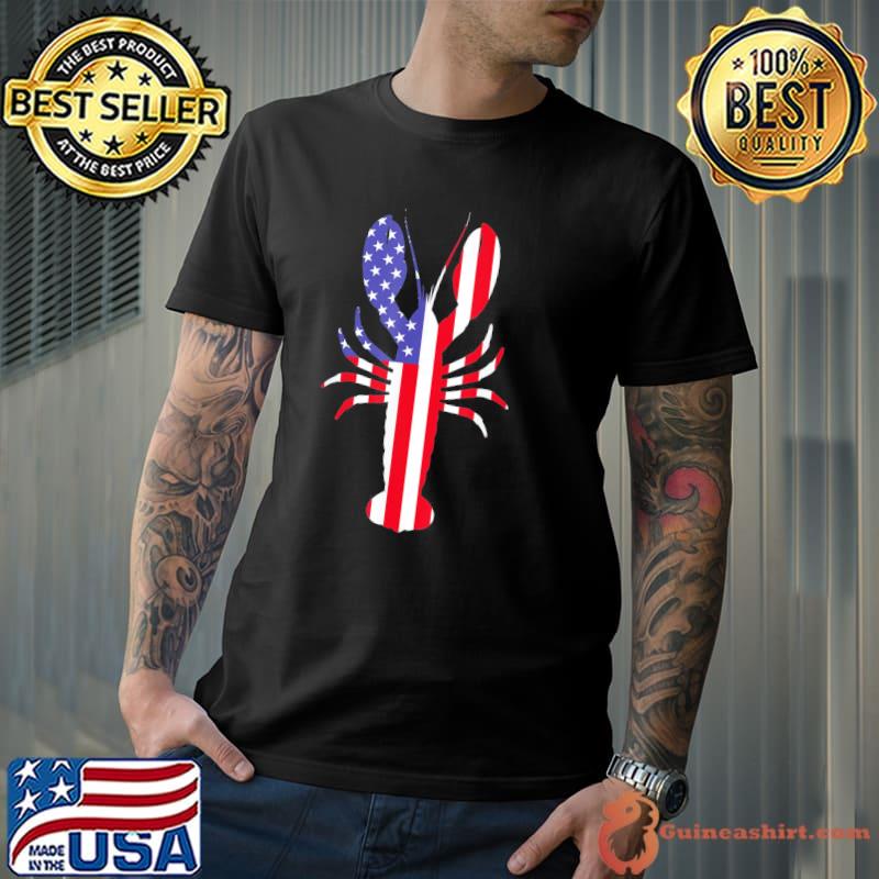 Lobster 4th of july American flag usa ocean lobster s Unisex