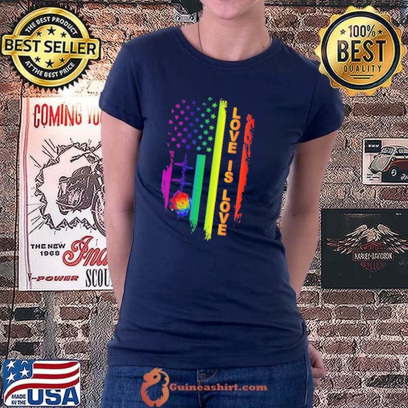 Love Is Love LGBT Flag s Ladiestee
