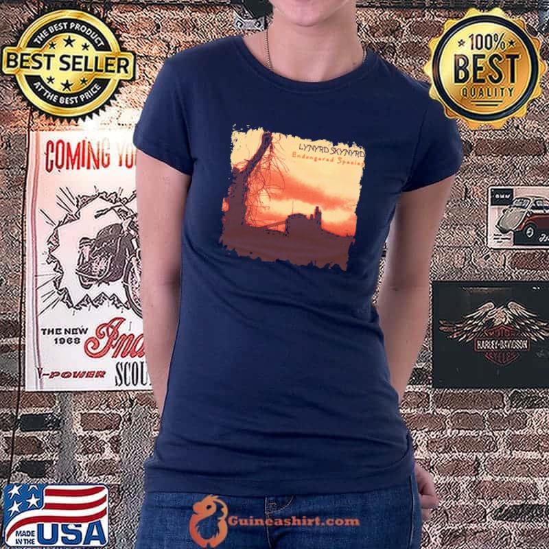 Lynyrd Skynyrd Endangarad Spacias Shirt Ladiestee