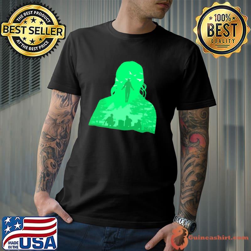 Max floating scene dear billy stranger things season 4 green theme s Unisex