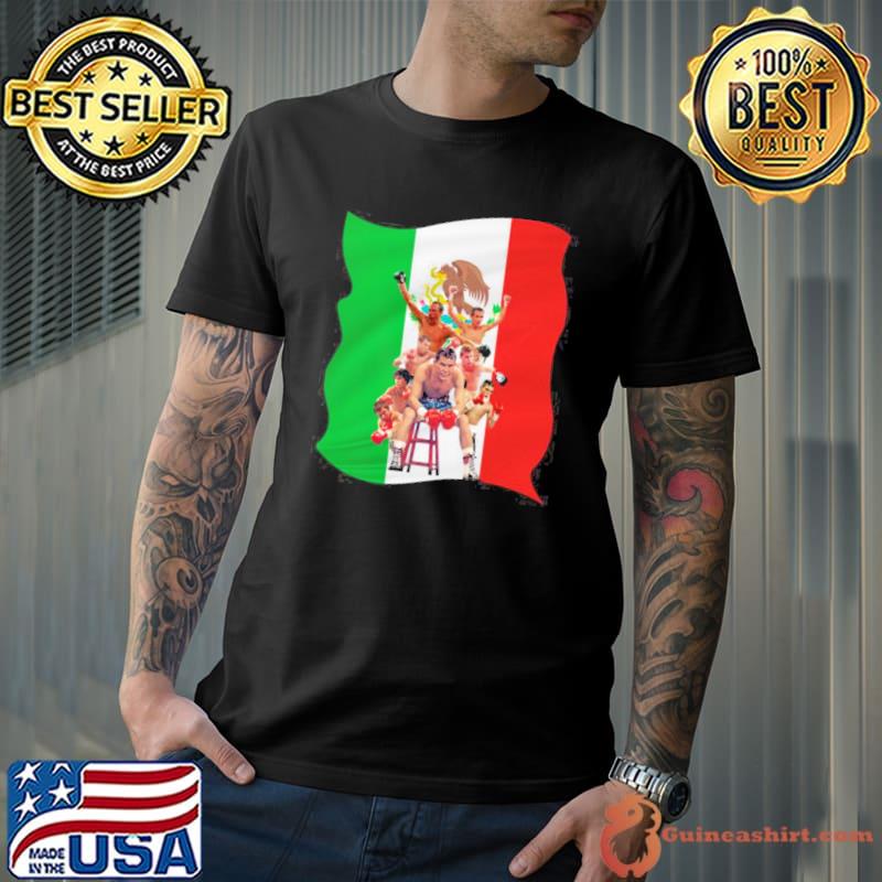 Mexican legends boxing shirt