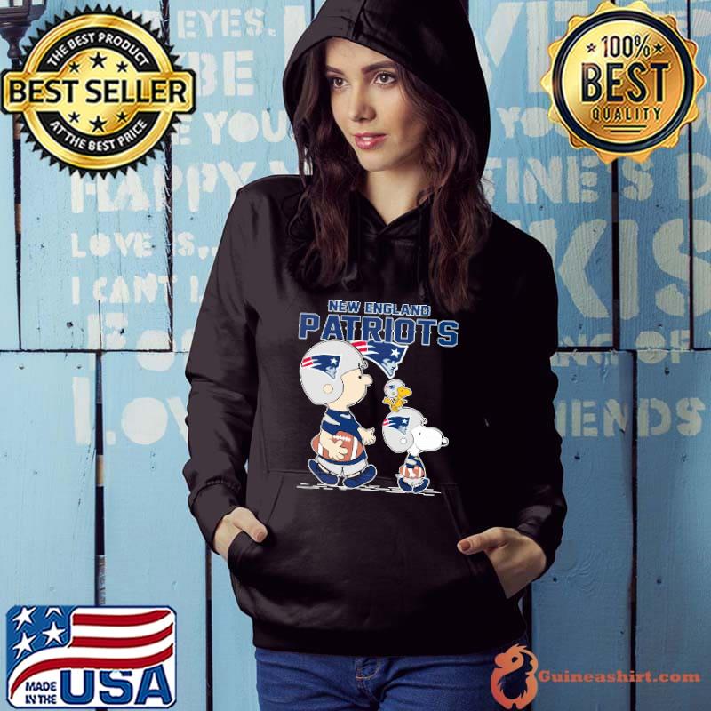 New england Patriots let's play Football together Snoopy NFL shirt