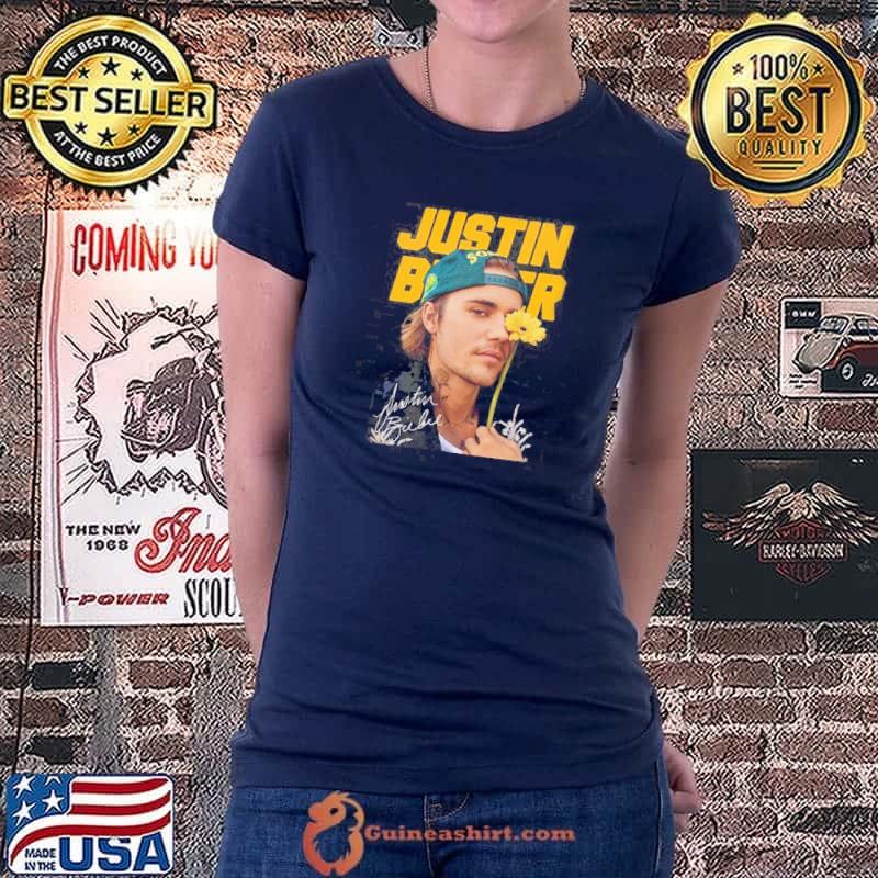 New signature justin Bieber flower retro s Ladiestee