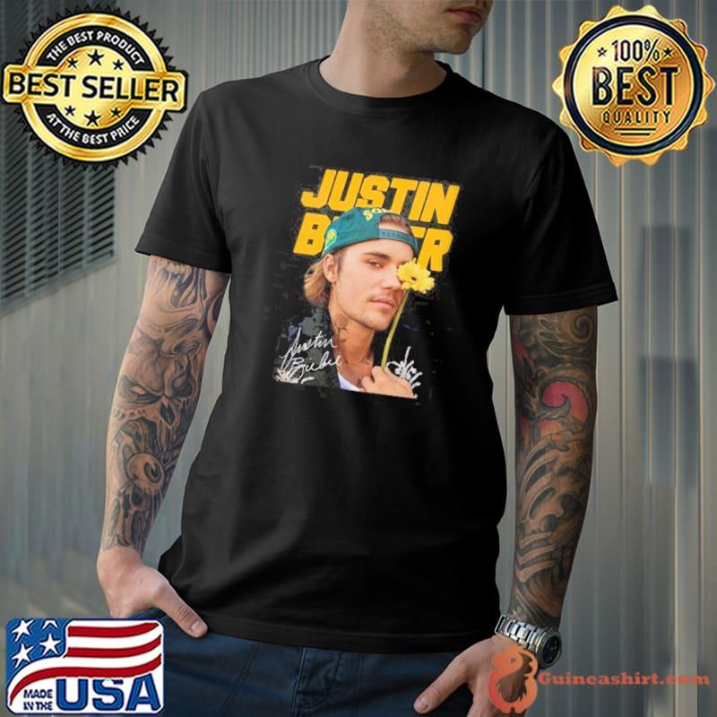 New signature justin Bieber flower retro s Unisex
