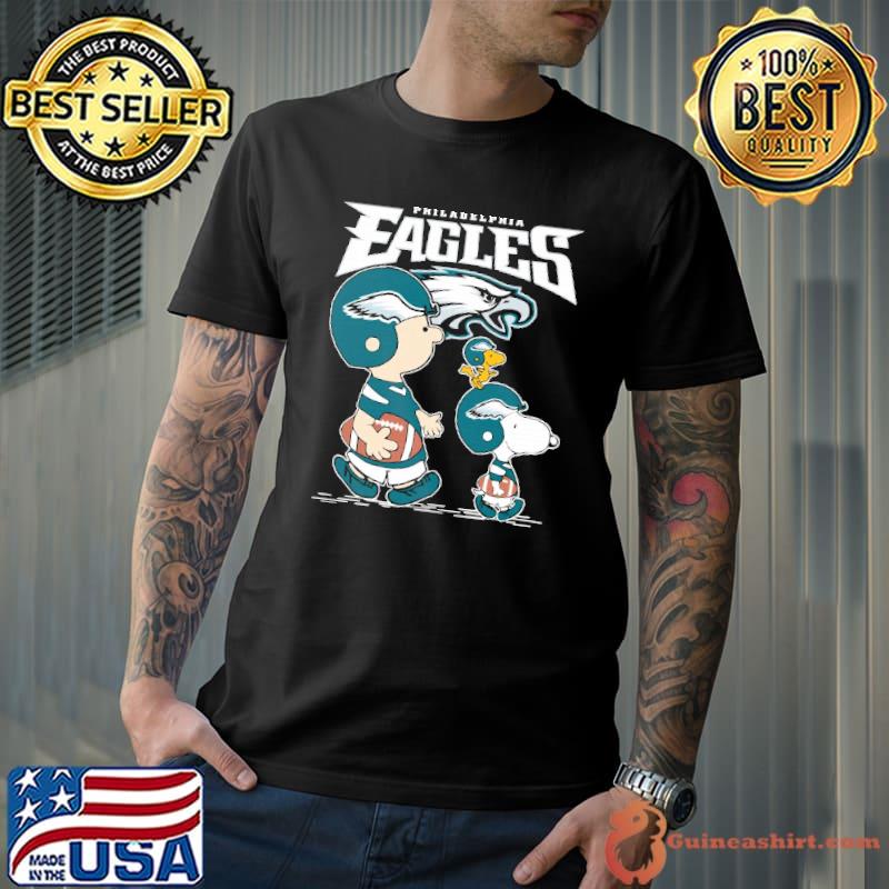 Philadelphia eagles let's play Football together Snoopy NFL s Unisex