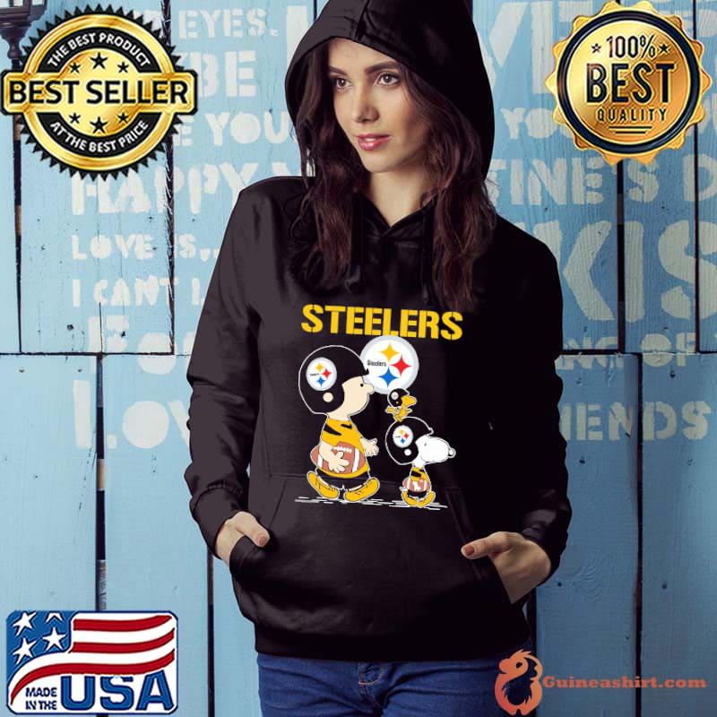 Pittsburgh Steelers let's play Football together Snoopy NFL shirt