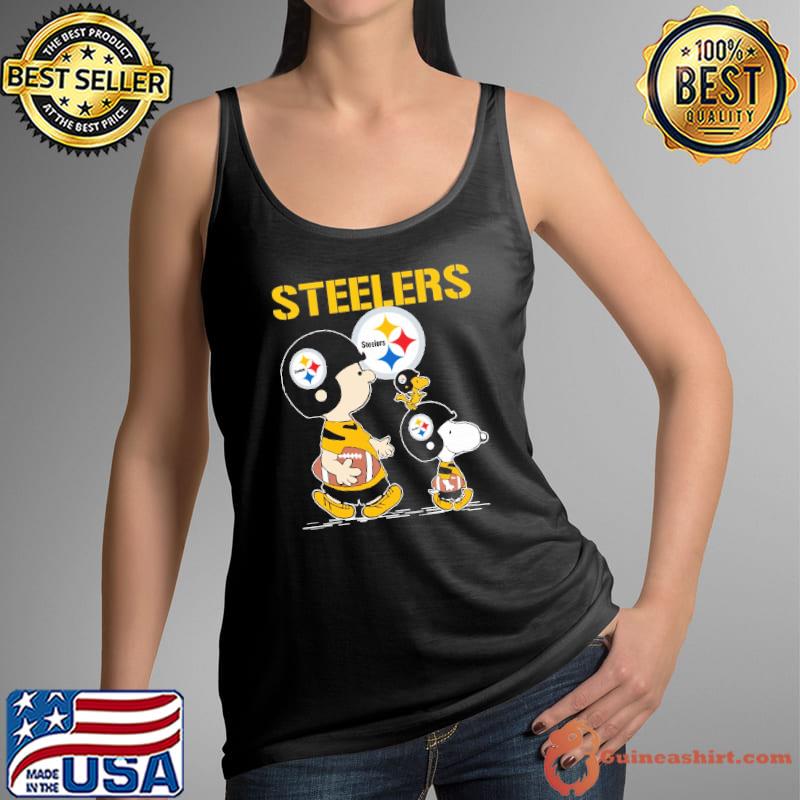 Pittsburgh Steelers let's play Football together Snoopy NFL shirt -  Guineashirt Premium ™ LLC