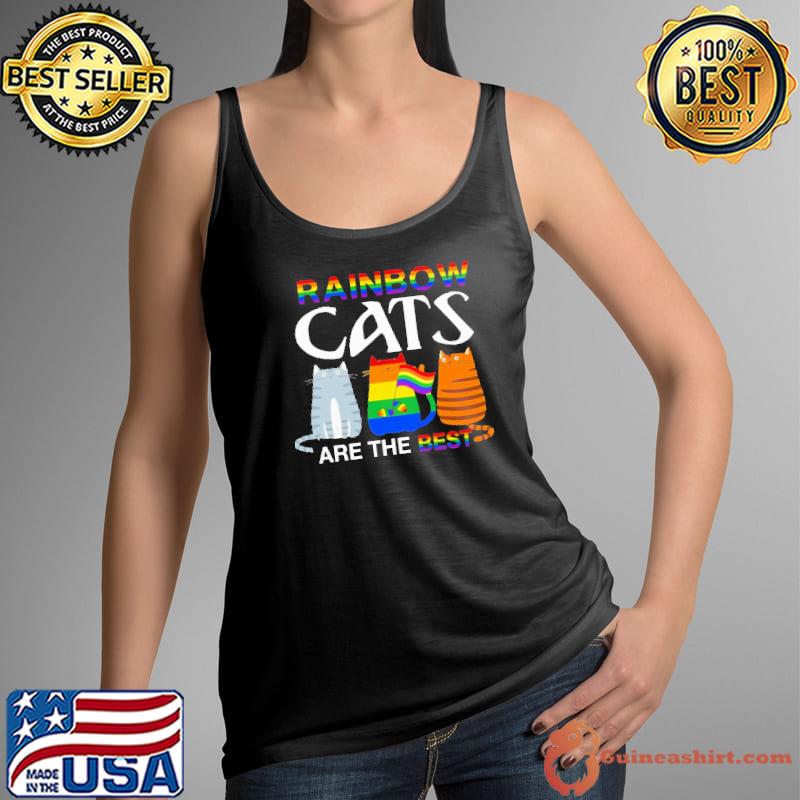Rainbow Cats Are The Best LGBT Shirt Tank Top