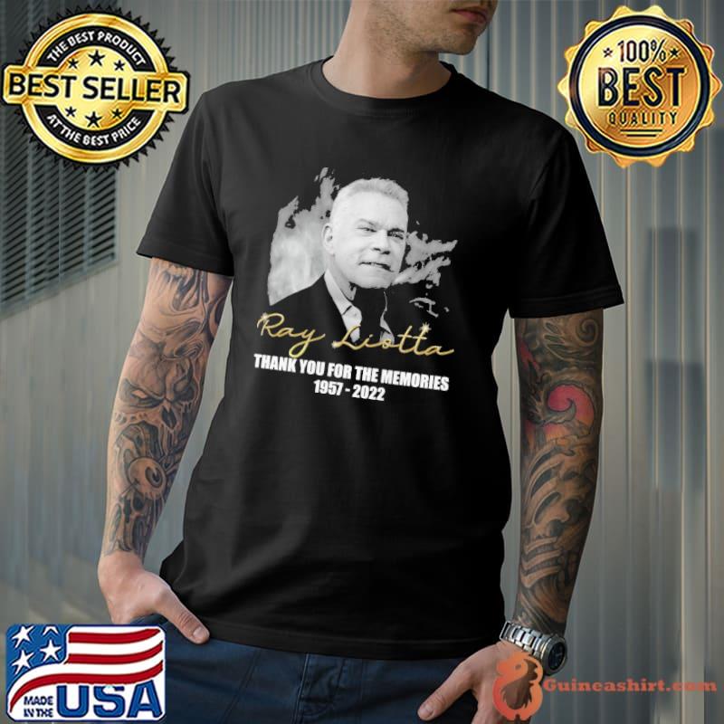 Ray Liotta thank you for the memories 1957 2022 shirt
