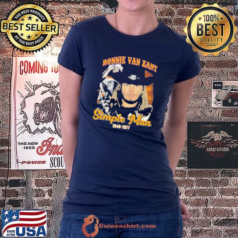 Ronnie Van Zant Be A Simple Man Shirt Ladiestee