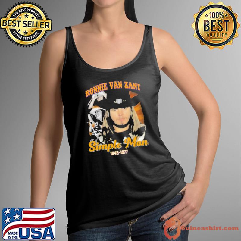 Ronnie Van Zant Be A Simple Man Shirt Tank Top