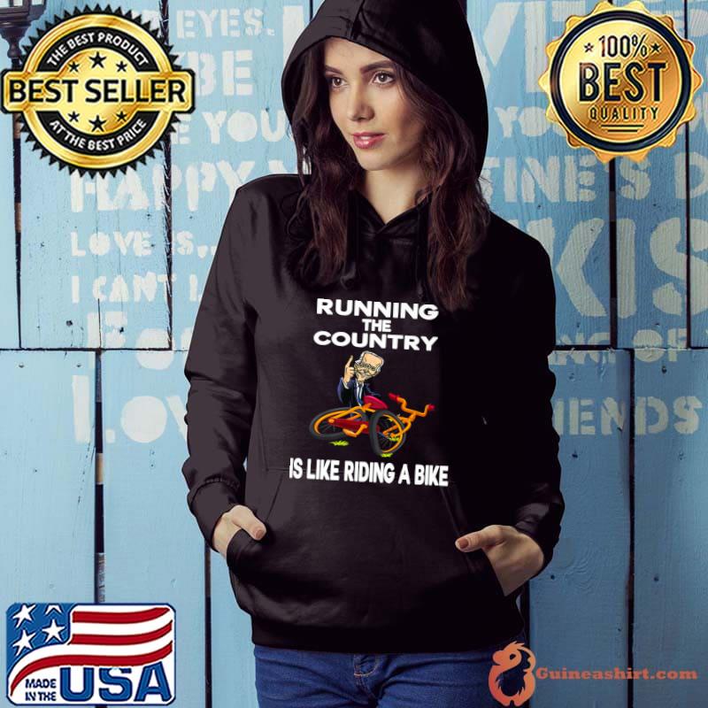 Running the country is like riding a bike Joe Biden Bicycle T-Shirt